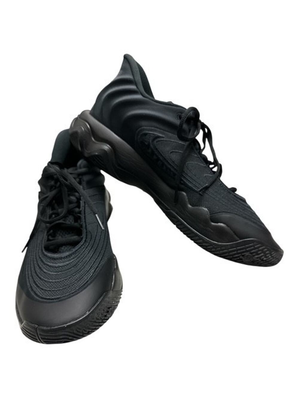 Nike Giannis Immortality 4 Athletic Shoes Men size 12 Black Basketball FQ3680-0